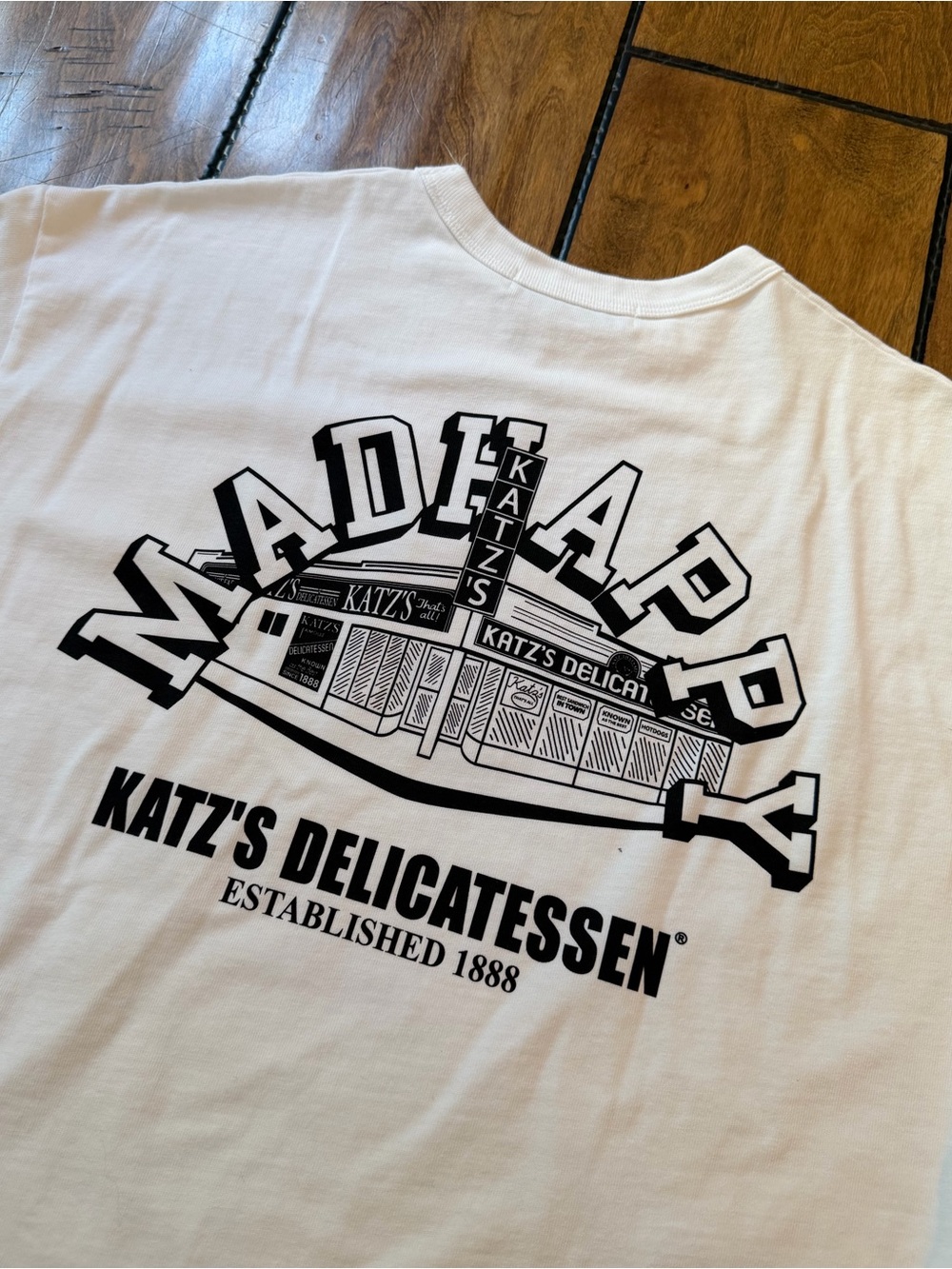 Madhappy x Katz's Delicatessen Heavy Jersey T-Shirt